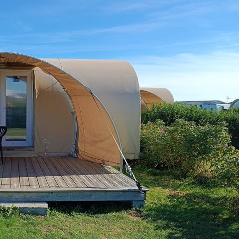 Glampingtent 4 personen - COCO SWEET CONFORT (zonder sanitair)