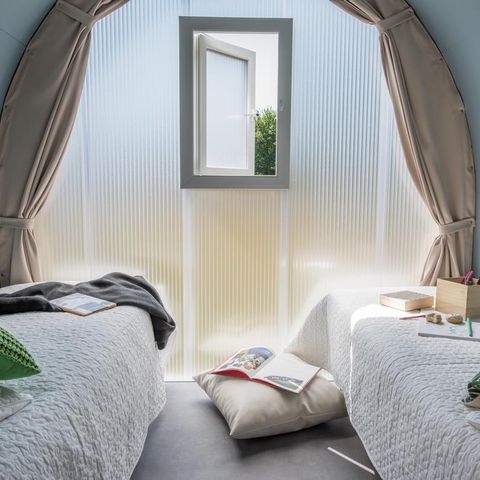 Glampingtent 4 personen - COCO SWEET CONFORT (zonder sanitair)