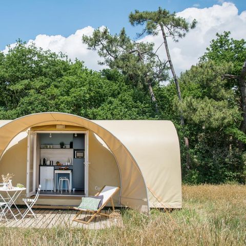 Glampingtent 4 personen - COCO SWEET CONFORT (zonder sanitair)