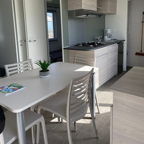 Stacaravan 6 personen - HOMEFLOWER PREMIUM