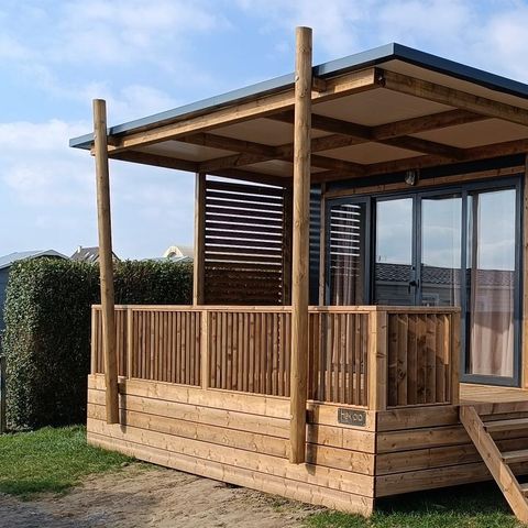 Chalet 2/4 personen - Met zeezicht - 20 m² - 1 slaapkamer - Terras