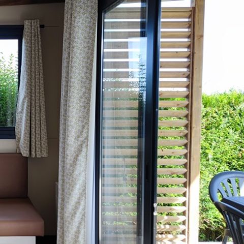 Chalet 4 personen - Premium-chalet met zeezicht, 20 m² (1 slaapkamer) + terras, 2/4 personen