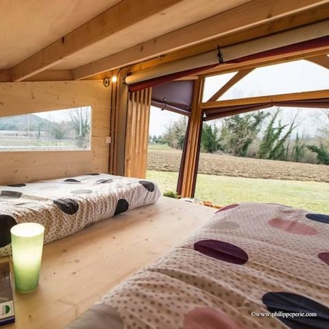 UNIEKE ACCOMMODATIE 2 personen - Cyclo Lodge 8 m² (1 slaapkamer) 2 personen