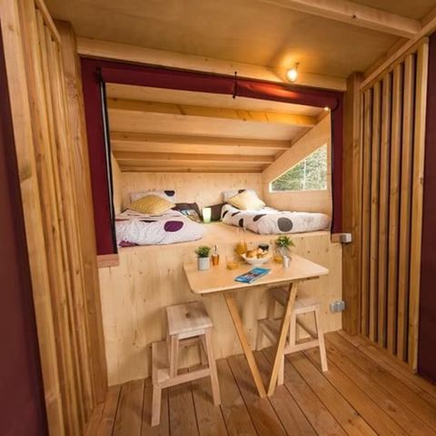 Accommodatie 2 personen - Cyclo Lodge 8 m² (1 slaapkamer) 2 personen