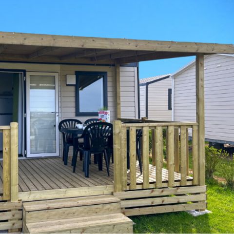 Stacaravan 4 personen - Comfort-stacaravan 20 m² (1 slaapkamer) + terras, 2/4 personen