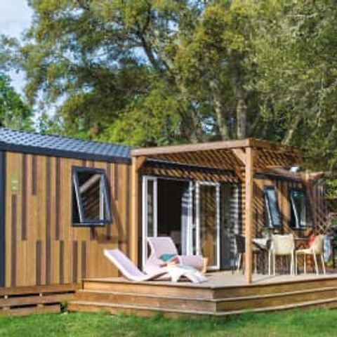 Stacaravan 6 personen - Cottage Mimosas 6p 3bed 2bad Clim Premium