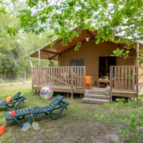 Safaritent 7 personen - Lodge Safari 7p 3ch ****