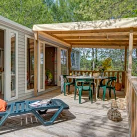 Stacaravan 6 personen - Huisje 6p 3ch 2SdB ****