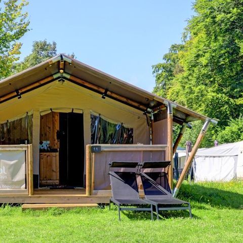 Safaritent 5 personen - Safari met sanitair 5 personen VODA