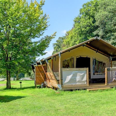 Safaritent 5 personen - Safari met sanitair 5 personen VODA