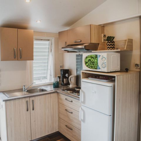 Stacaravan 4 personen - Loisir CONFORT - 2 slaapkamers