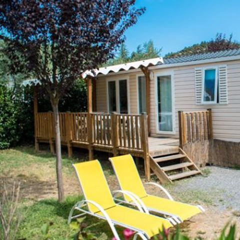 Stacaravan 6 personen - Loisir Confort 32m² (Vrijetijd Comfort)