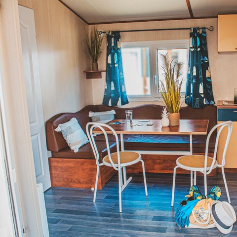 Stacaravan 6 personen - Loisir Confort - 3 slaapkamers