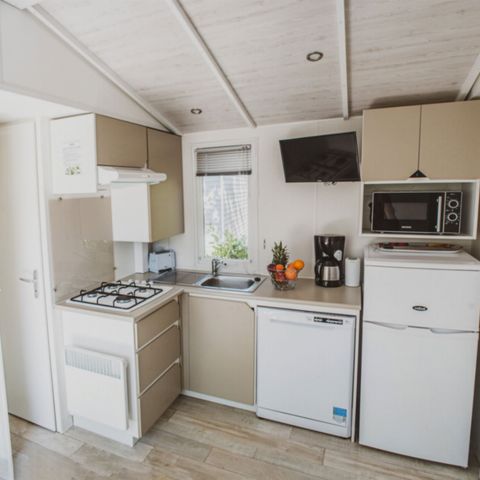 Stacaravan 5 personen - Cottage Confort - 2 slaapkamers