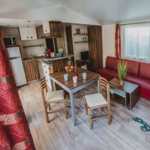 Stacaravan 6 personen - Loisir Prestige 40m² (recreatieruimte 40m²)