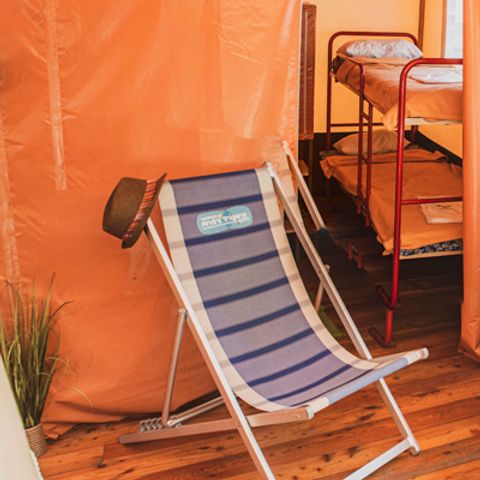 Glampingtent 5 personen - Bengaals (zonder sanitair)