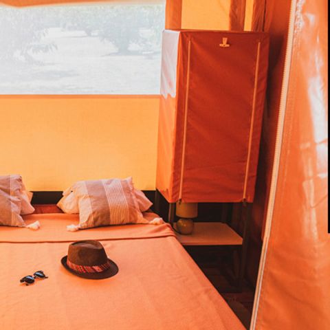 Glampingtent 5 personen - Bengaals (zonder sanitair)