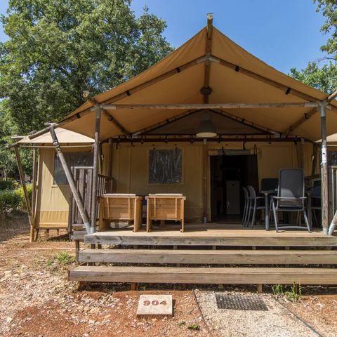 Safaritent 6 personen - Lodgetent Premium XL