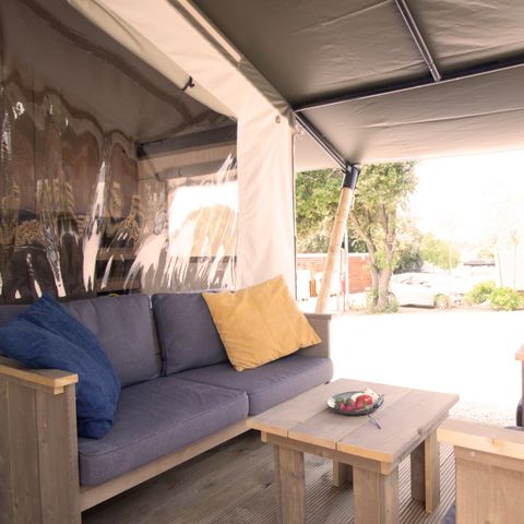 Safaritent 5 personen - Sanitair - Airco - 6P