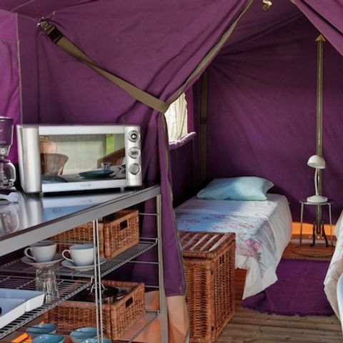 Glampingtent 5 personen - FREEFLOWER COMFORT
