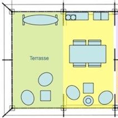 Glampingtent 5 personen - FREEFLOWER COMFORT