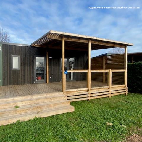 Stacaravan 4 personen - Homeflower Premium 29m² (2 kamers)