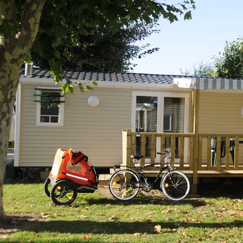 Stacaravan 6 personen - 3 slaapkamers, 6 personen