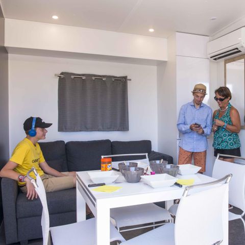 Stacaravan 4 personen - COTTAGE VIP 2 SLAAPKAMERS