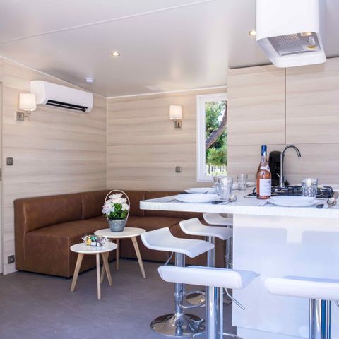 Stacaravan 4 personen - VIP - 2 slaapkamers
