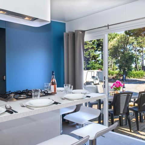 Stacaravan 6 personen - VIP - 3 slaapkamers