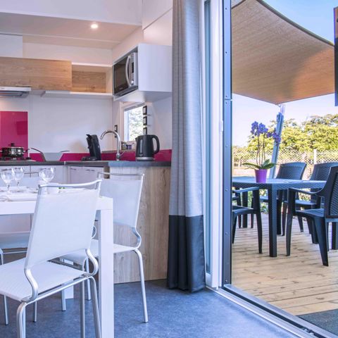 Stacaravan 6 personen - VIP Plus - 3 slaapkamers