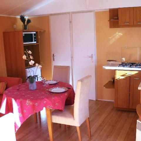 Stacaravan 4 personen - Cottage Essentiel - 2 slaapkamers