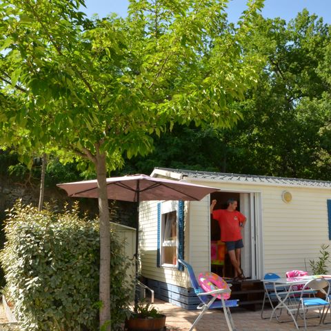 Stacaravan 4 personen - Cottage Essentiel - 2 slaapkamers
