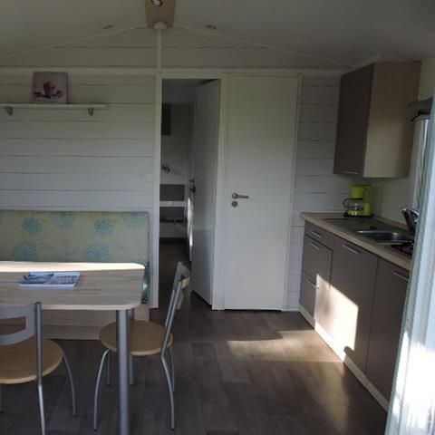 Stacaravan 2 personen - Cottage Confort - Air-conditioning - 1 slaapkamer