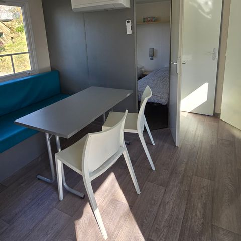 Stacaravan 4 personen - Cottage Confort - airconditioning - 2 slaapkamers