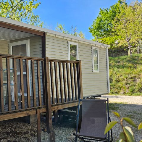 Stacaravan 4 personen - Cottage Confort - airconditioning - 2 slaapkamers