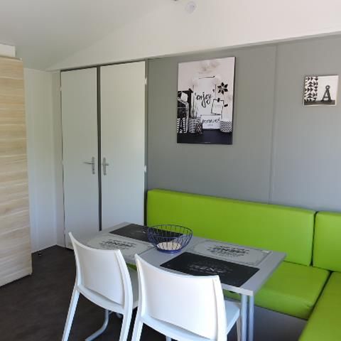Stacaravan 6 personen - Cottage Confort - airconditioning - 2 slaapkamers