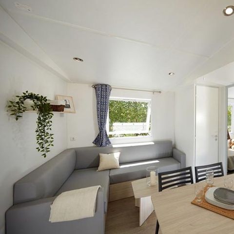 Stacaravan 6 personen - 2 slaapkamers 4/6 personen TV