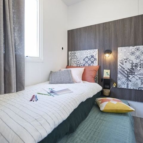 Stacaravan 6 personen - Comfort 6 personen 3 slaapkamers 2 badkamers
