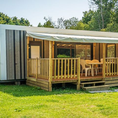 Stacaravan 6 personen - Comfort 6 personen 3 slaapkamers 2 badkamers
