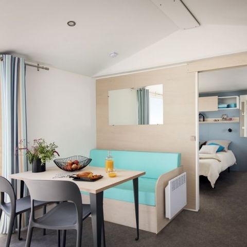 Stacaravan 4 personen - Cocoon voor 4 personen 2 kamers PMR 30m² - Côte d'Azur