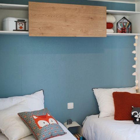 Stacaravan 6 personen - EVASIE - 2 slaapkamers - TV