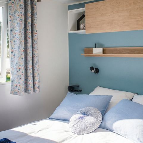 Stacaravan 6 personen - EVASIE - 2 slaapkamers - TV