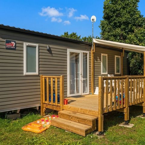 Stacaravan 6 personen - LEISURE - 3 slaapkamers - TV