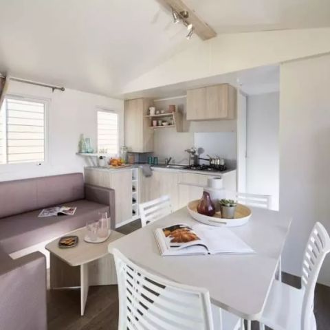 Stacaravan 8 personen - Stacaravan Evo 4 kamers 6/8 personen TV