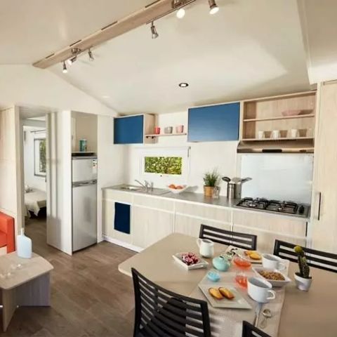 Stacaravan 8 personen - Stacaravan Evo 4 kamers 6/8 personen TV