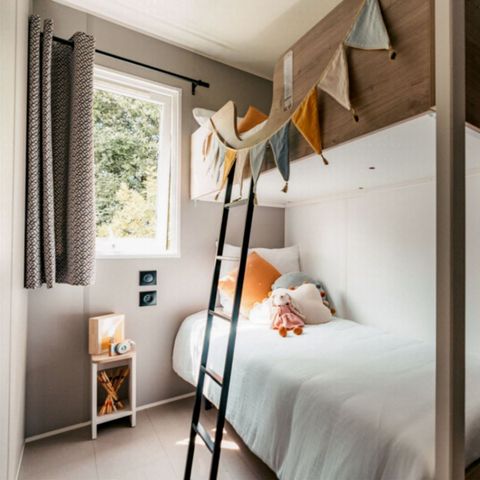 Stacaravan 8 personen - Stacaravan Confort+ 8 personen 4 slaapkamers 2 badkamers