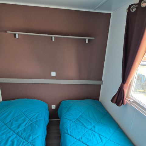 Stacaravan 4 personen - Comfort 2 slaapkamers 4 personen