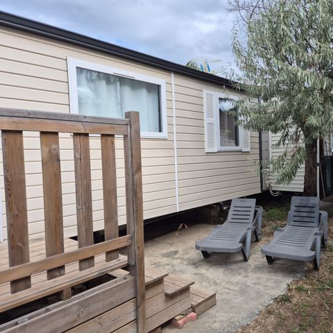 Stacaravan 4 personen - Comfort 2 slaapkamers 4 personen