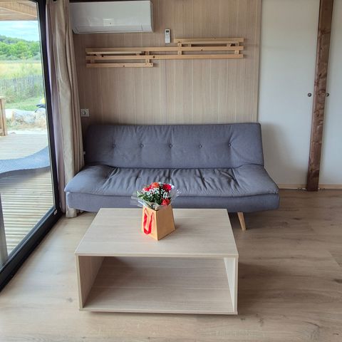 Stacaravan 6 personen - 3-slaapkamerwoning Premium